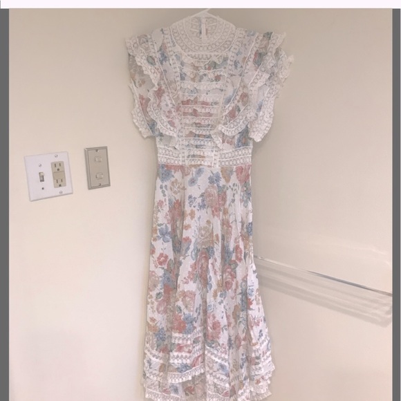 Nwot Zimmermann Bowie cotton lace dress - Picture 5 of 12